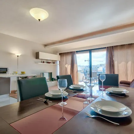 Stunning St Julians Seaview Duplex On Spinola Bay Saint Julian's
