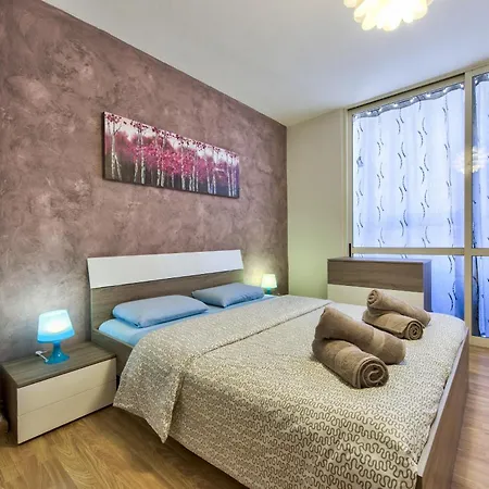 Apartmán Stunning St Julians Seaview Duplex On Spinola Bay *