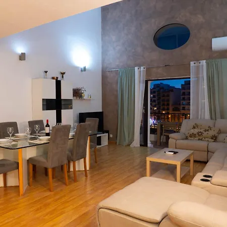 Stunning St Julians Seaview Duplex On Spinola Bay Saint Julian's