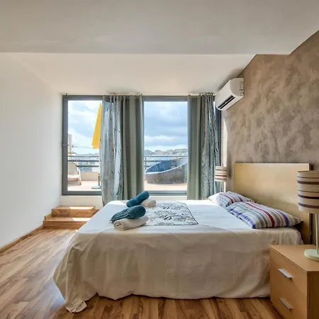 Lejlighed Stunning St Julians Seaview Duplex On Spinola Bay *