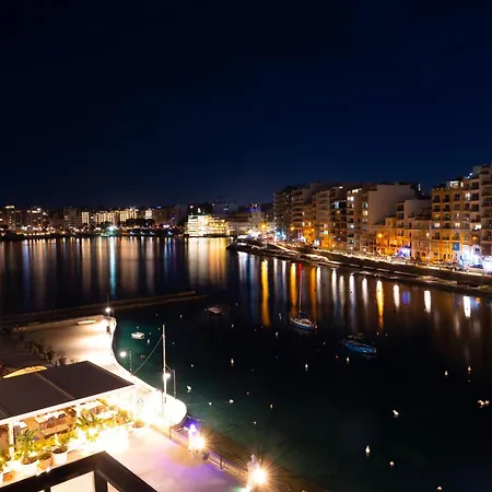 Stunning St Julians Seaview Duplex On Spinola Bay Saint Julian's
