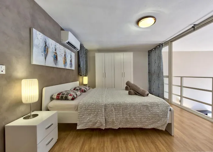 شقة Stunning St Julians Seaview Duplex On Spinola Bay *