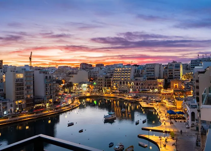 شقة Stunning St Julians Seaview Duplex On Spinola Bay