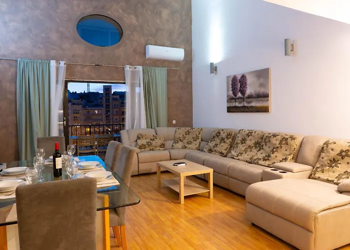 Stunning St Julians Seaview Duplex On Spinola Bay * سانت جوليان